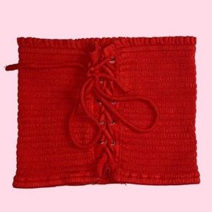 Forever 21 ruched tube top